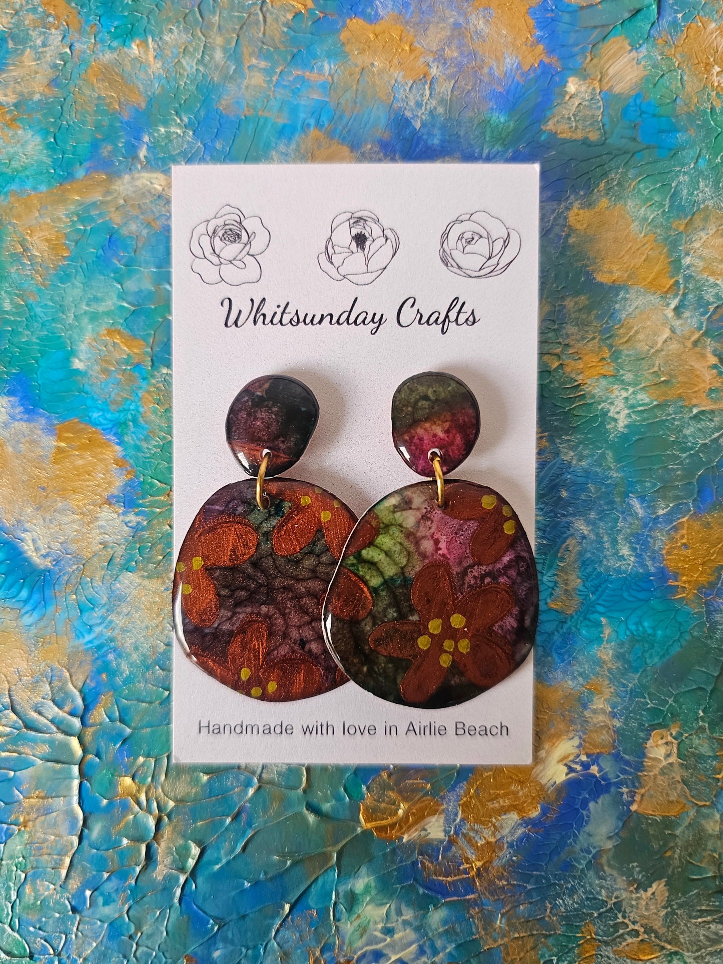 Hand Painted Dangles