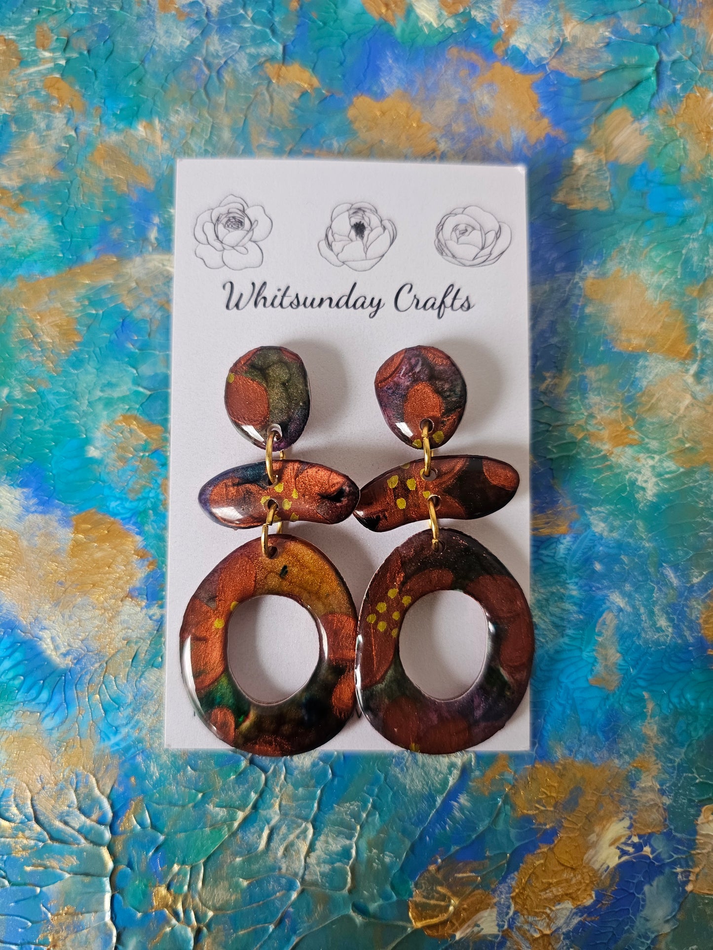 Hand Painted Dangles