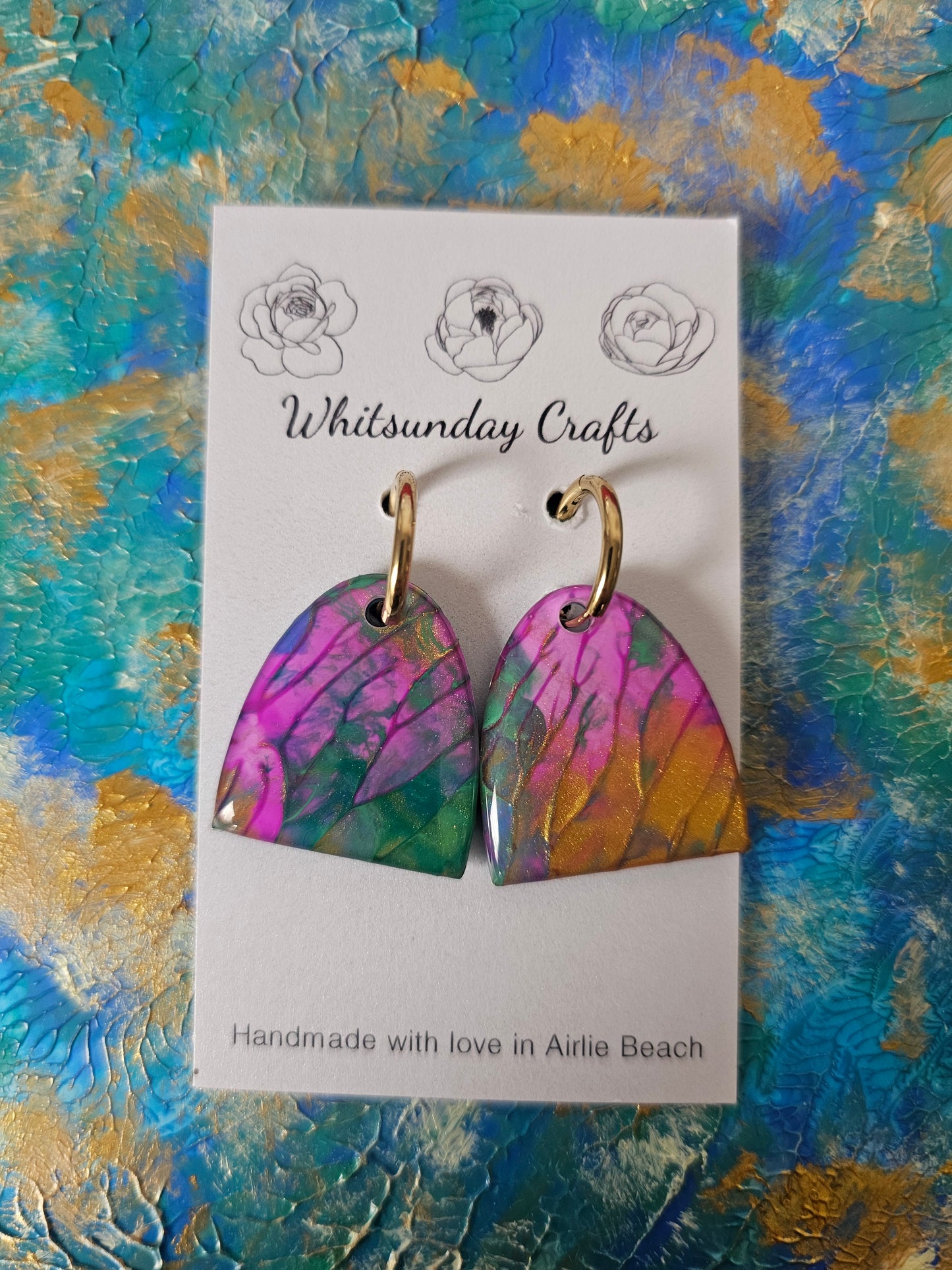 Hand Painted Dangles