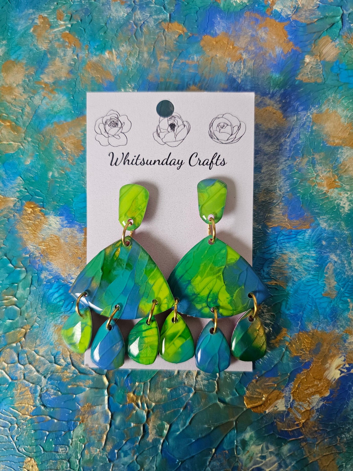 Hand Painted Dangles