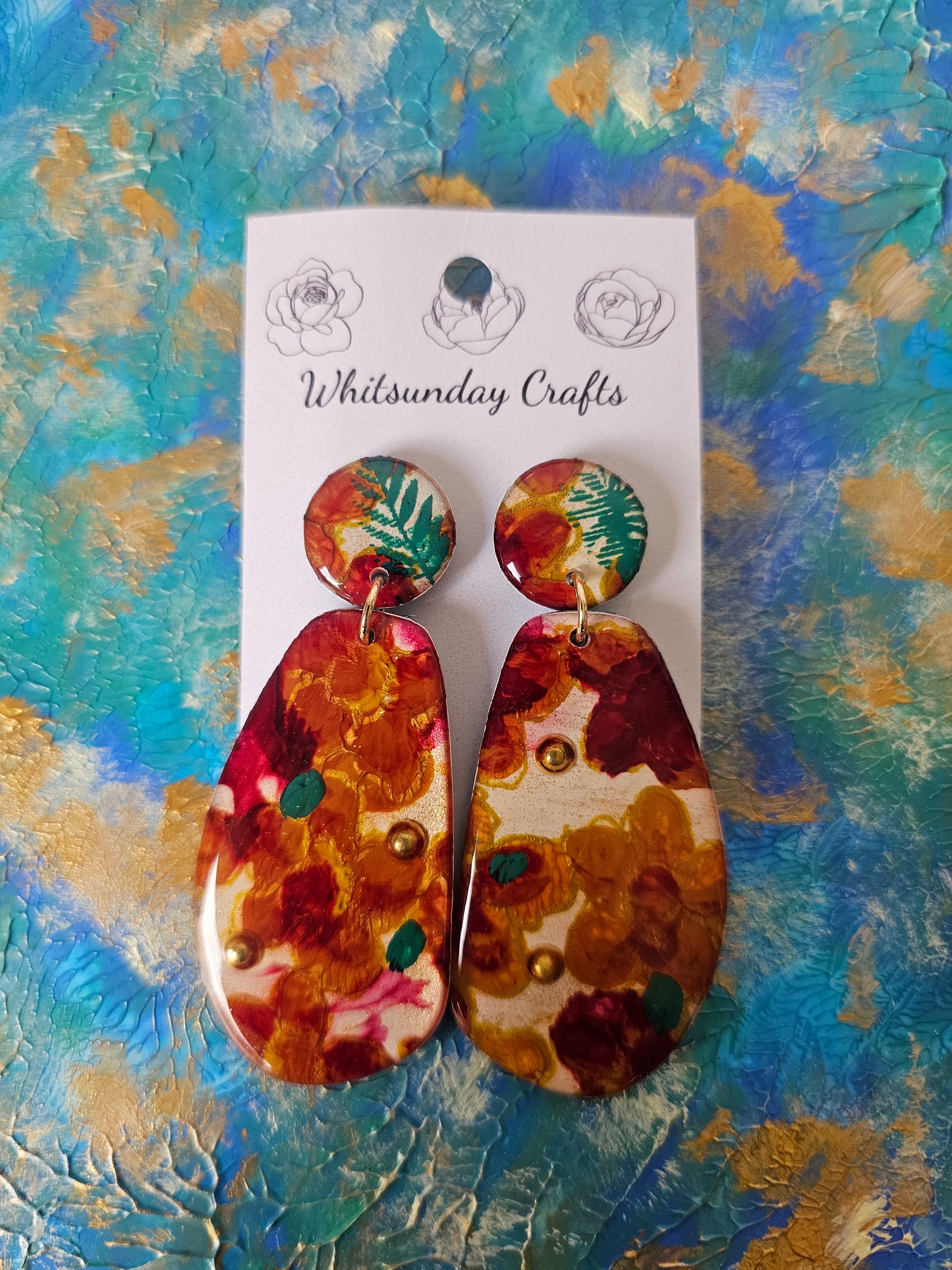 Hand Painted Dangles