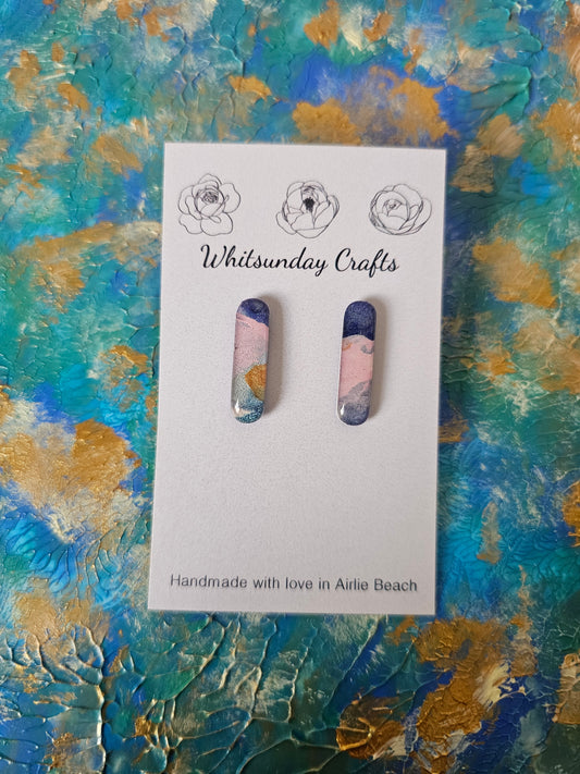 Hand Painted Studs