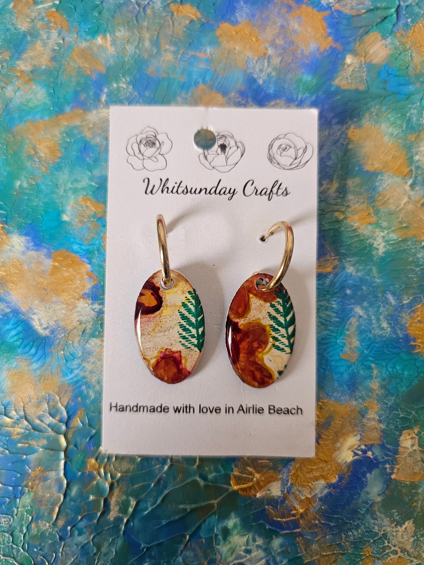 Hand Painted Dangles