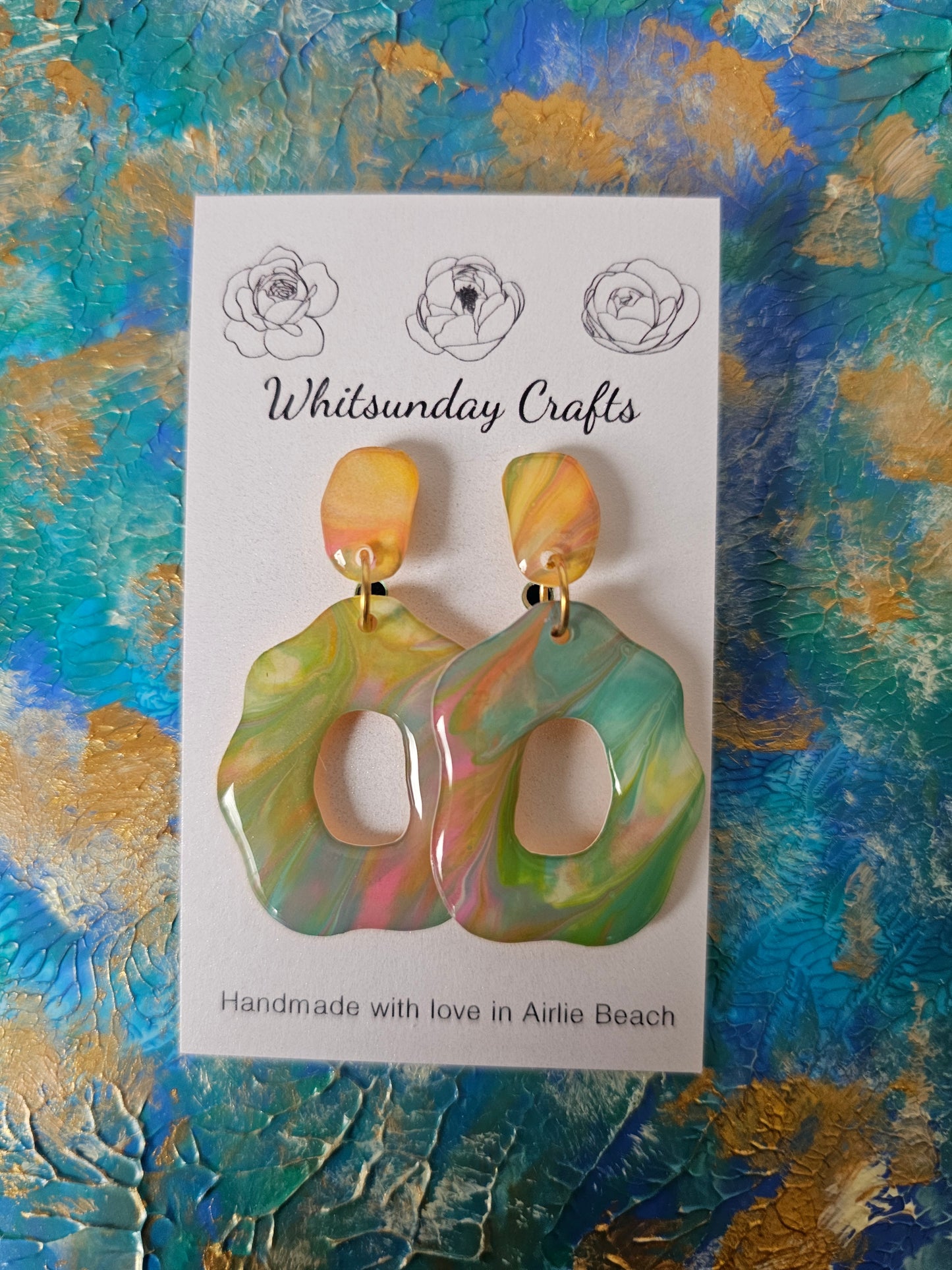 Hand Painted Dangles