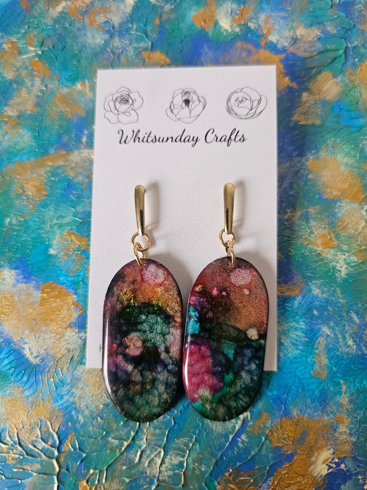 Hand Painted Dangles