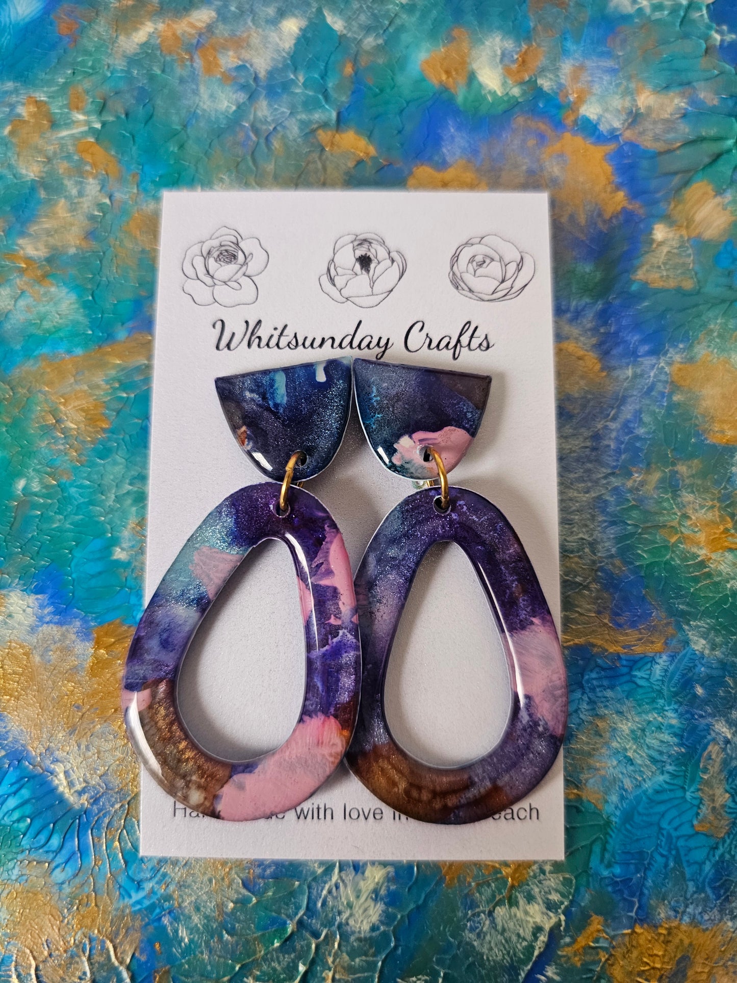 Hand Painted Dangles