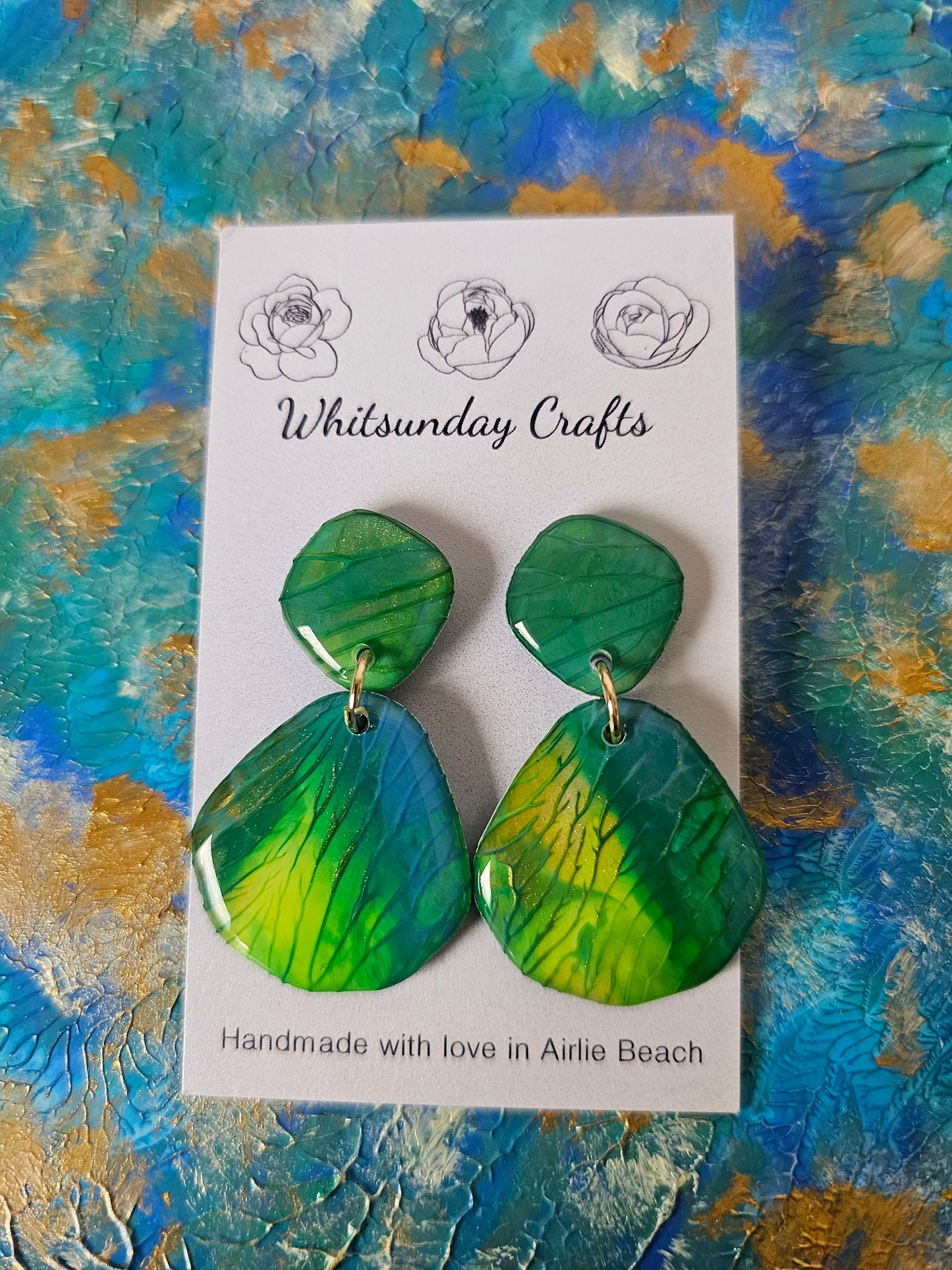 Hand Painted Dangles