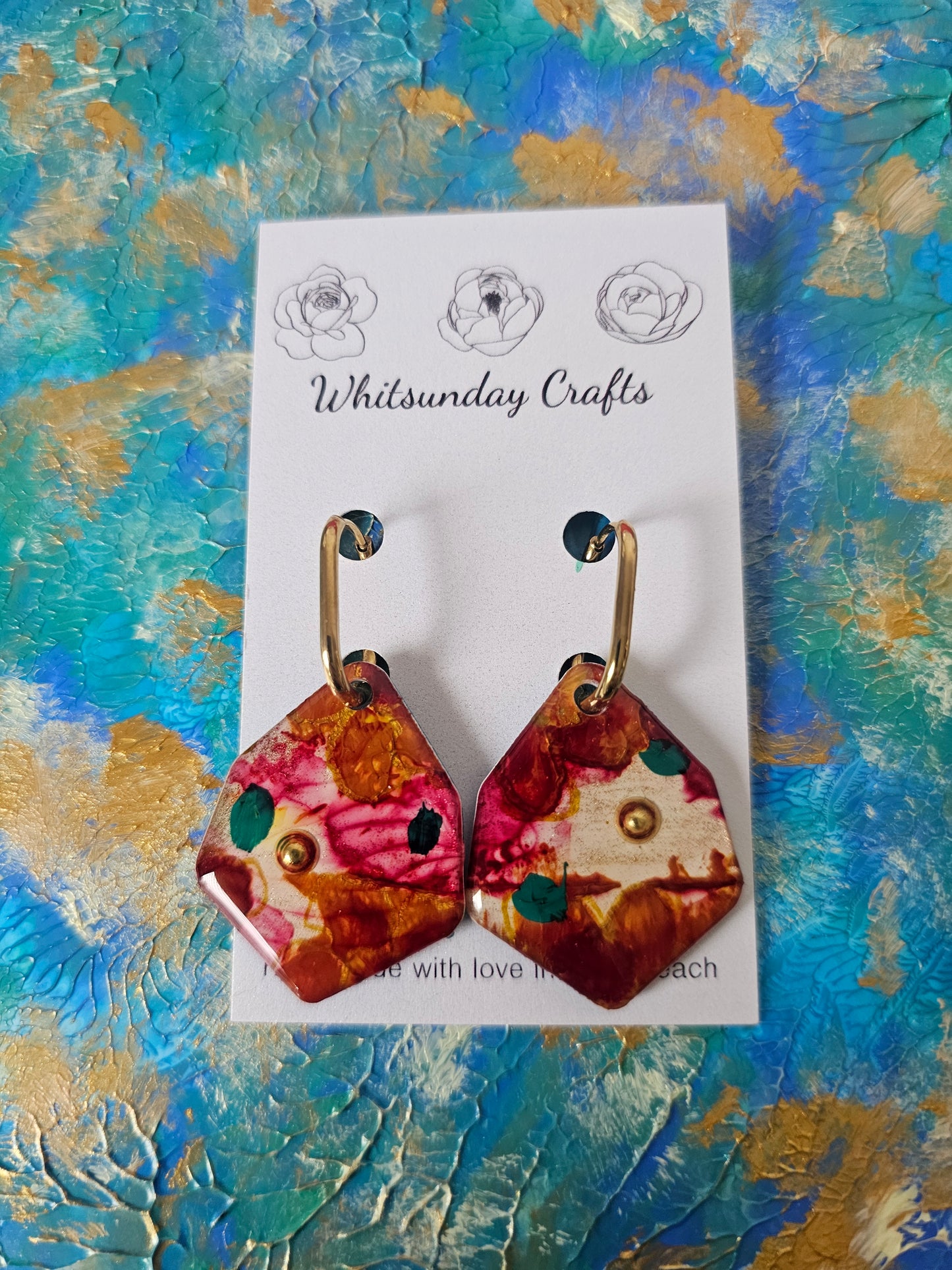 Hand Painted Dangles