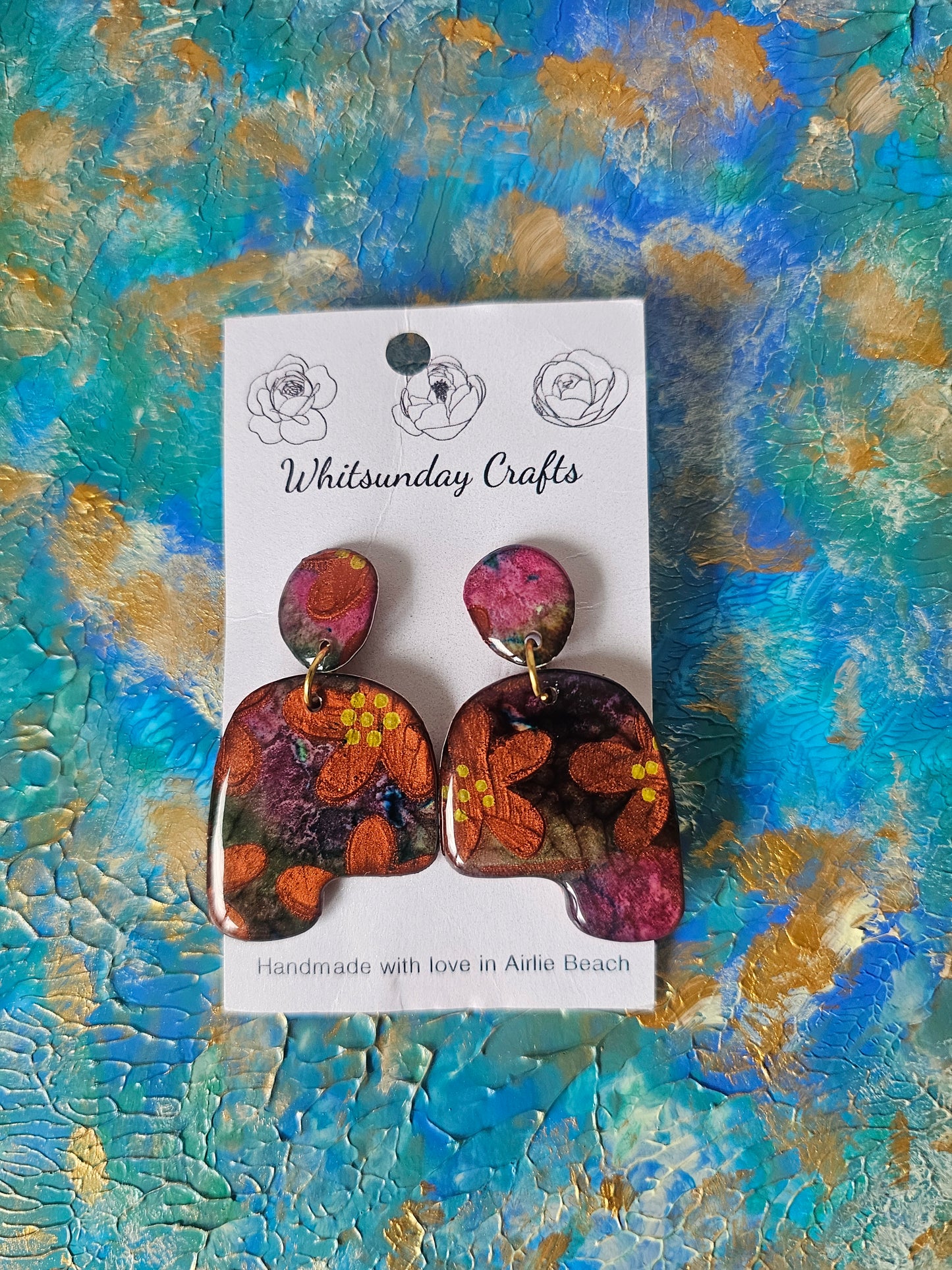 Hand Painted Dangles