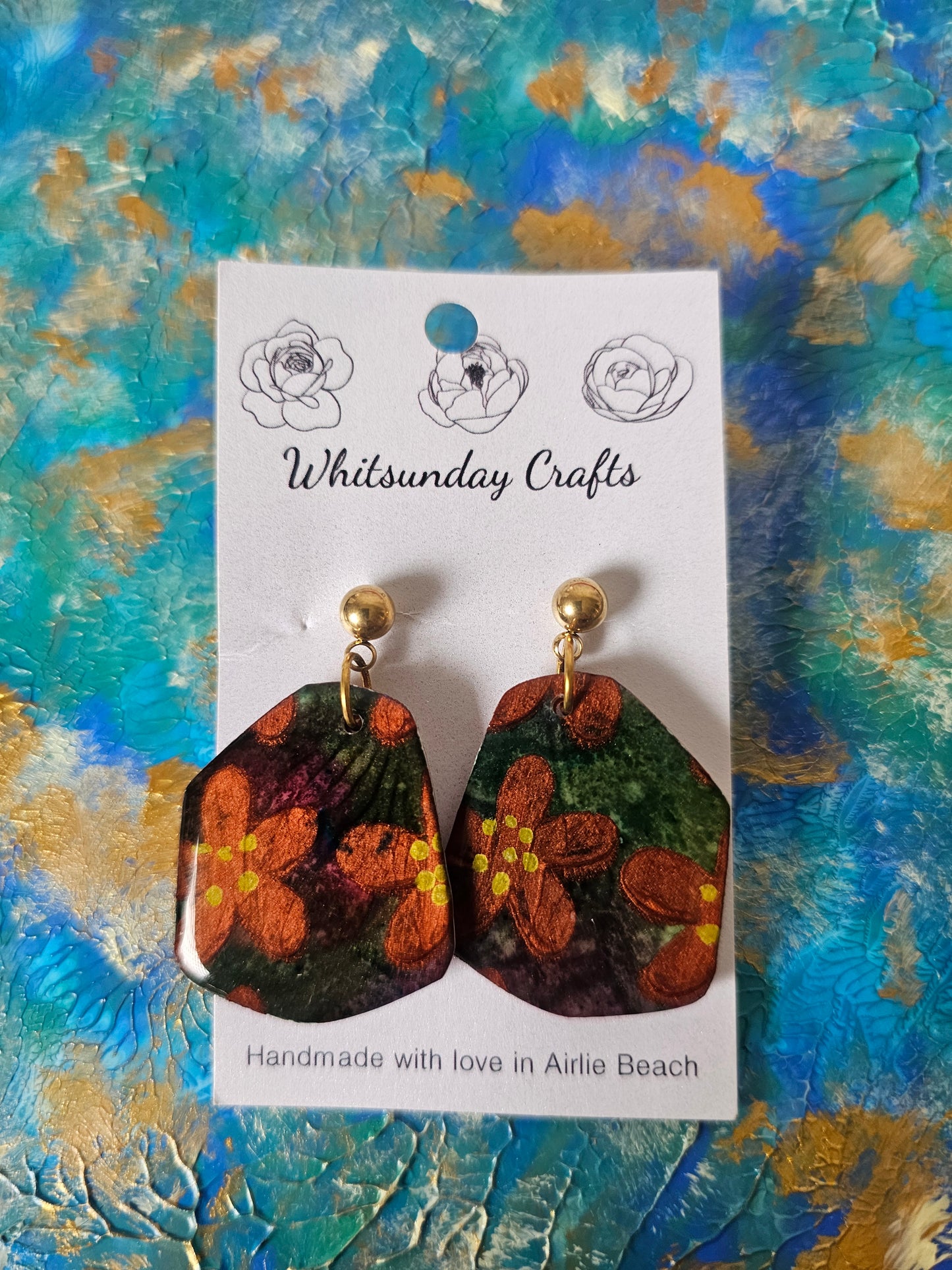 Hand Painted Dangles