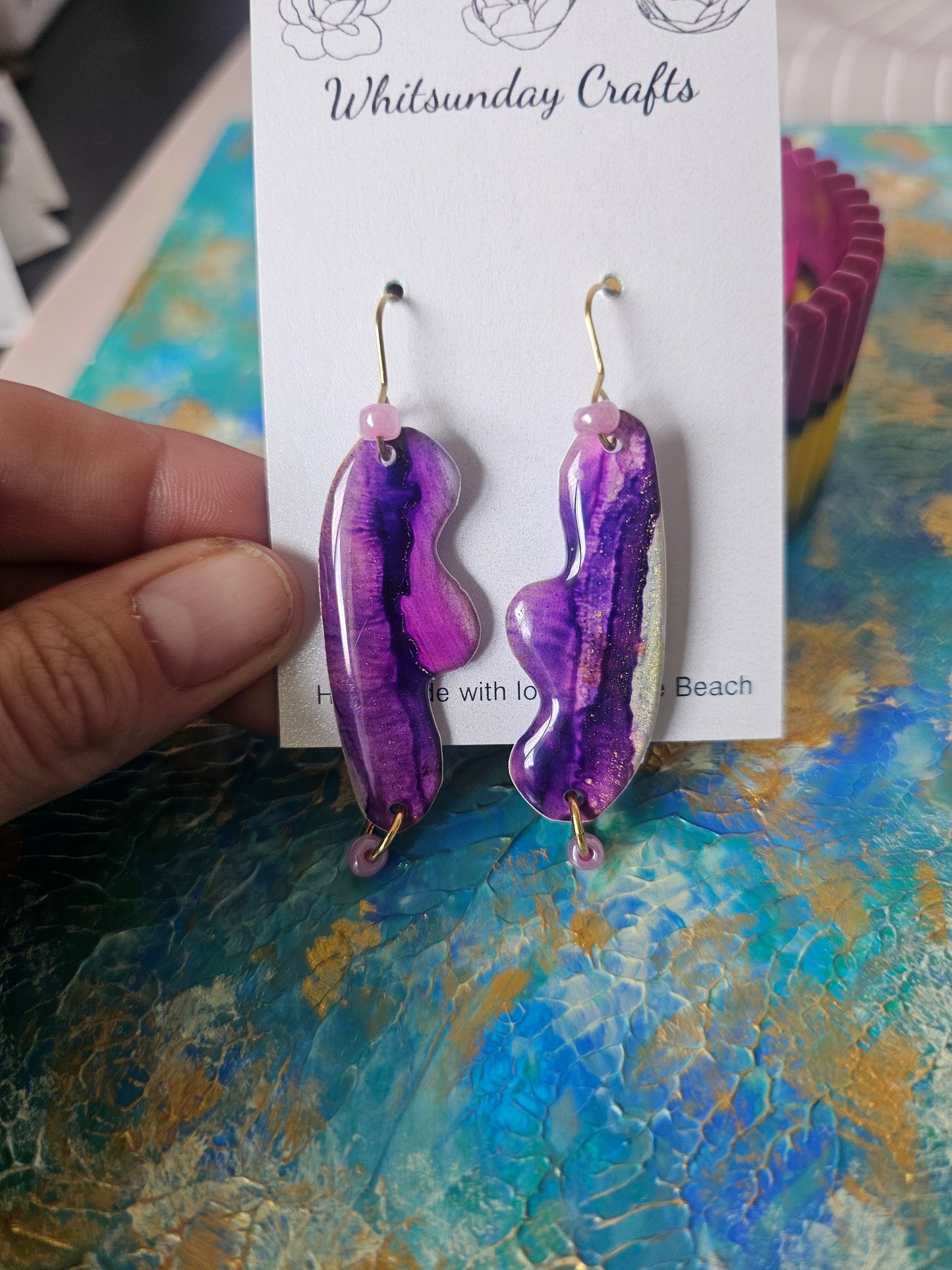 Hand Painted Dangles